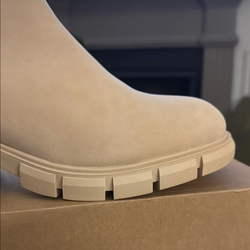 Women's Chelsea Boots - Ankle Boots Elastic Chunky Platform ❣️Sz10… BRAND NEW